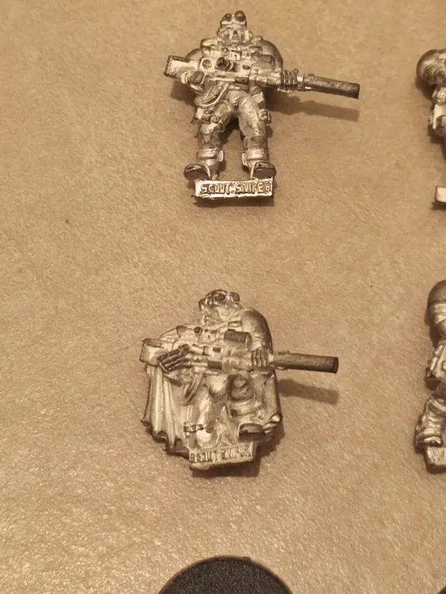 Warhammer 40k Exploradores Plomo
