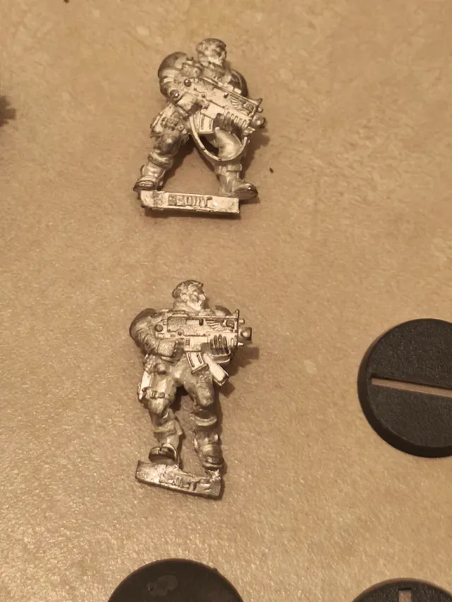 Warhammer 40k Exploradores Plomo