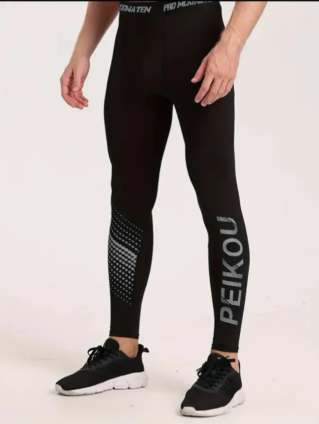 Mallas deportivas hombre negras