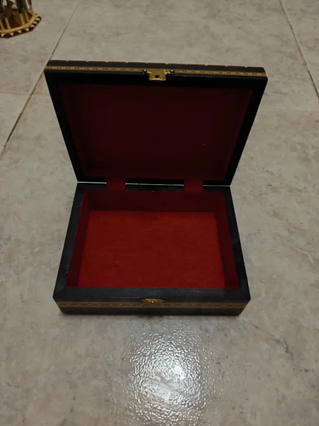 Caja joyero Taracea artesanal
