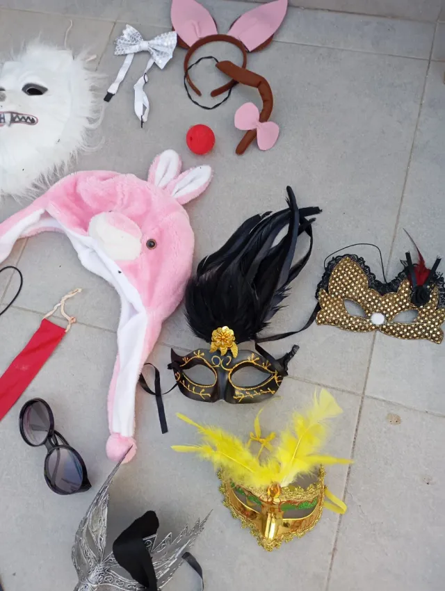 Lote Accesorios Disfraz Fiesta