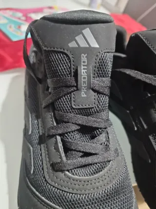 Zapatillas fútbol sala Adidas Predator Negras Tall