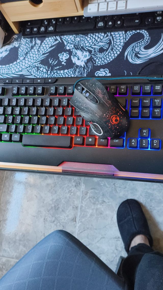 Teclado y Ratón Gaming RGB Mixvibes