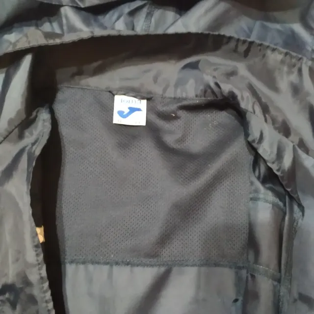 Chubasquero Joma azul con capucha 14 años