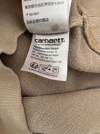 Sudadera Carhartt Nelson beige workwear