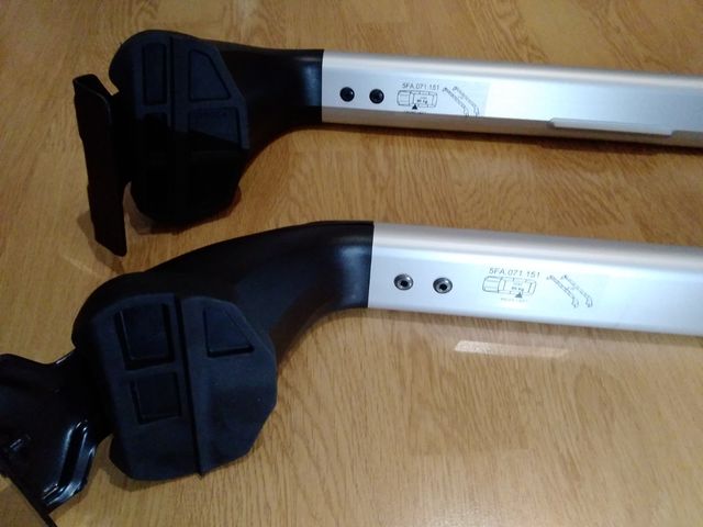 Barras y portaesquis seat leon. NUEVOS!!