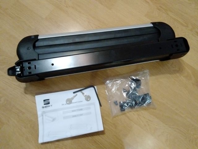 Barras y portaesquis seat leon. NUEVOS!!