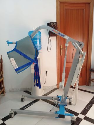 Grúa eléctrica movilidad reducida