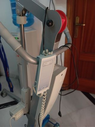 Grúa eléctrica movilidad reducida