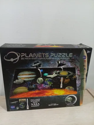 Puzzle Planetas NASA 30 Piezas Gigante