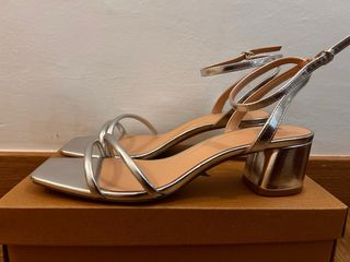 Sandalias Green Coast plateadas