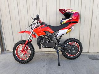 Minimoto Cross 49cc Niños Azul