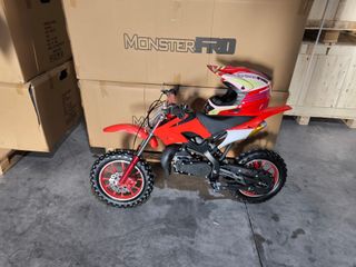 Minimoto Cross 49cc Niños Azul