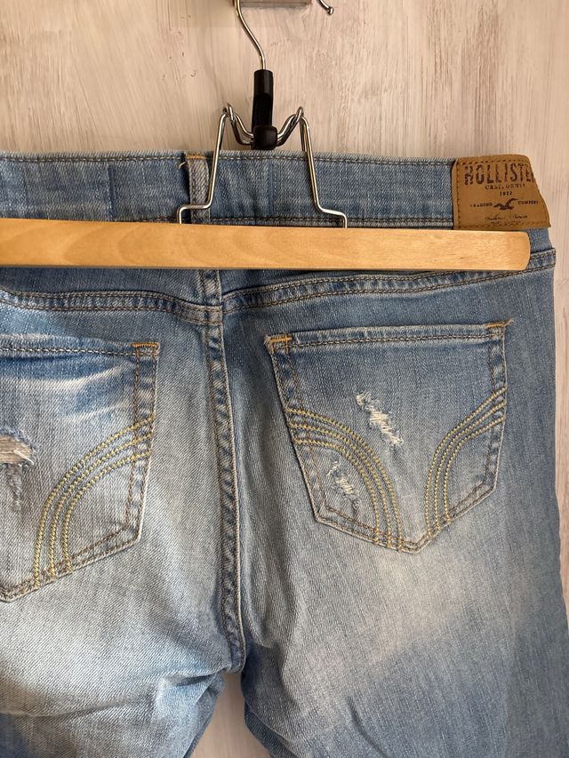 Pantalón vaquero Hollister Ripped Talla M
