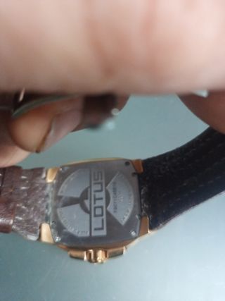 Reloj Lotus Hombre Dorado y Marrón