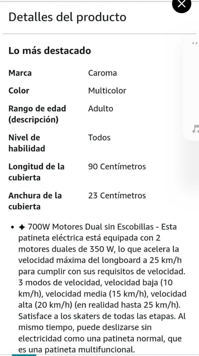 Longboard Eléctrico Caroma Graffiti