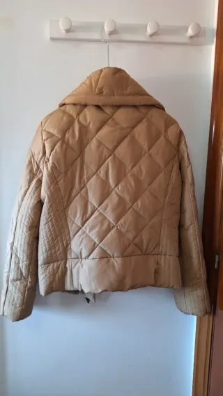 Chaqueta Mango acolchada T42 Beige