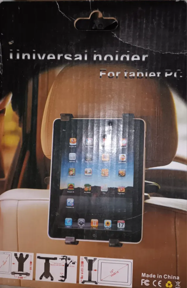 Supporto universale per tablet in auto