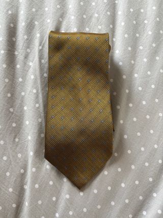 Corbata Vintage Mostaza