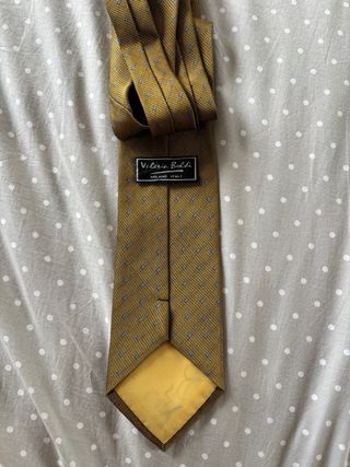 Corbata Vintage Mostaza