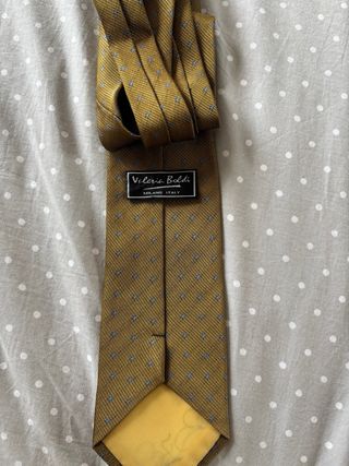 Corbata Vintage Mostaza