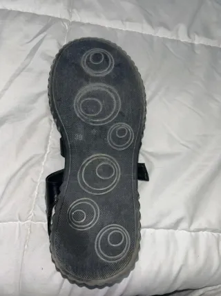 Sandalias negras plataforma