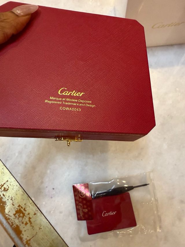 Reloj Cartier Ballon Bleu con Accesorios