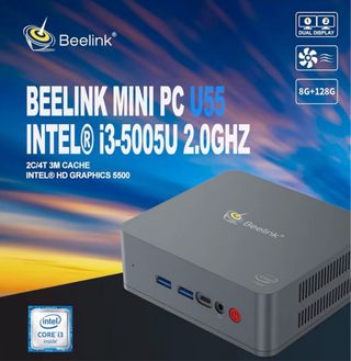 Mini PC Beelink U55 Intel i3-5005U 8GB+256GB