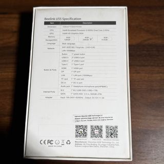 Mini PC Beelink U55 Intel i3-5005U 8GB+256GB