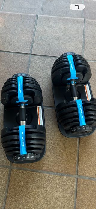 Par de Mancuernas Ajustables