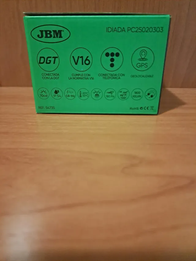 Baliza V16 JBM Geolocalizable