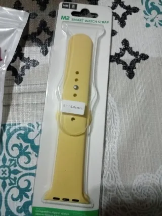 Correas Apple Watch Rojas y Amarilla 2x5€