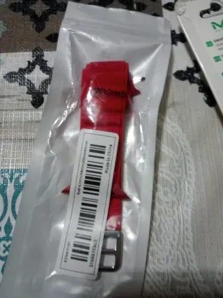 Correas Apple Watch Rojas y Amarilla 2x5€