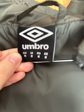 Chaleco Umbro verde Talla M