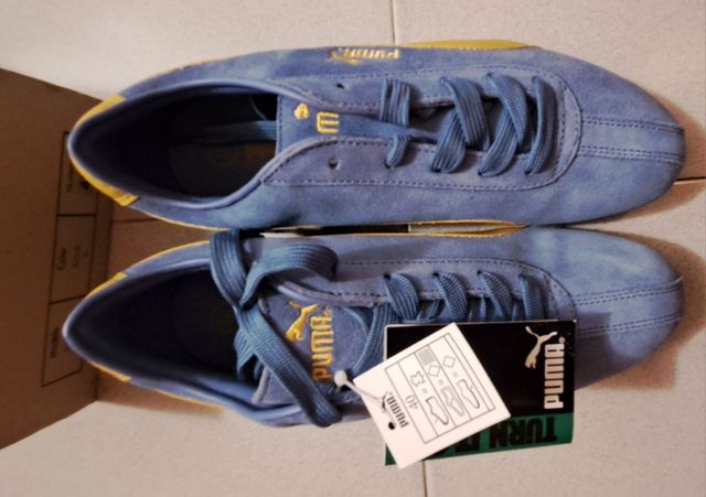 Deportivas Puma Azul y Amarillo