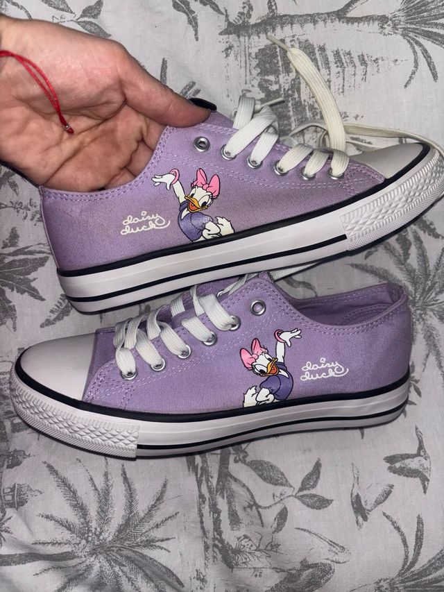 Zapatillas Converse Daisy Duck Moradas