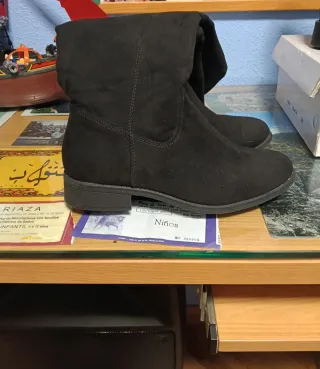 Botas altas negras mujer