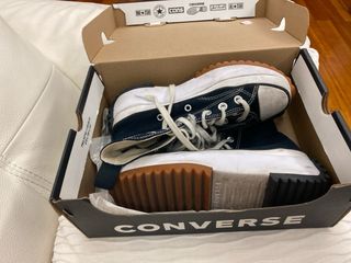 Converse plataforma negras talla 35.5 originales.