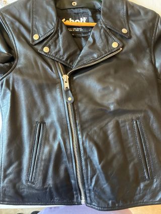 Chaqueta Biker Schott Perfecto Negra