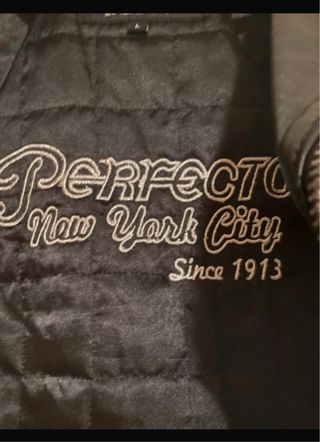 Chaqueta Biker Schott Perfecto Negra