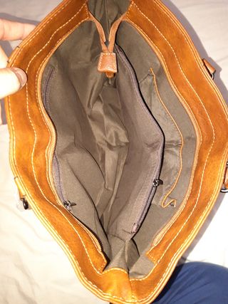 Bolso tote mujer marrón