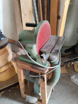 Lijadora de disco y banda