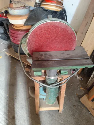 Lijadora de disco y banda