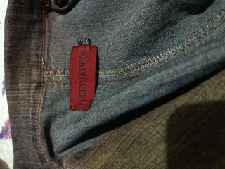 Chaqueta vaquera Vintage Denim Jacket with Laceand