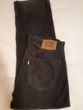 Pantalón pana gris Levi's