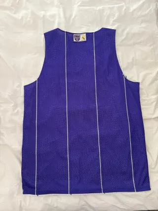 Camiseta Retro Baloncesto Real Madrid Reversible