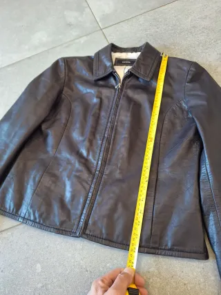 Chaqueta Cazadora Piel Cuero Vintage Cortefiel M