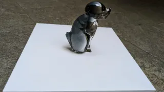 Cagnolino Vetro Murano Anni '60