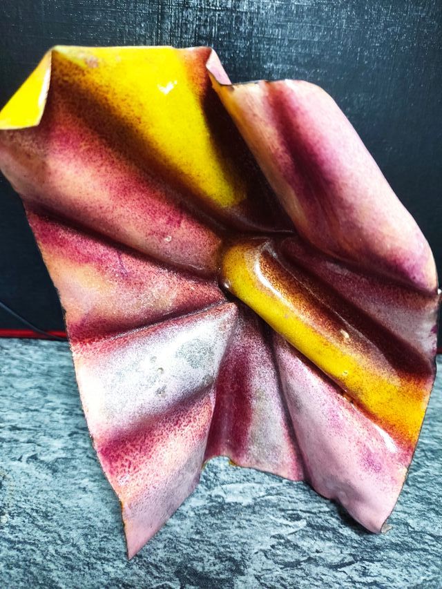Escultura esmalte al fuego