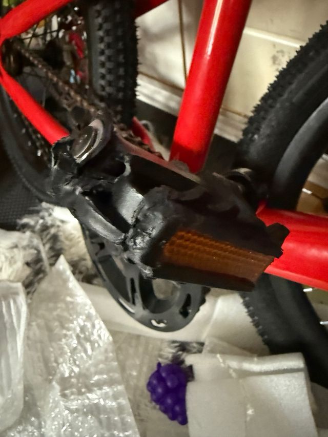 Bicicleta Roja Infantil